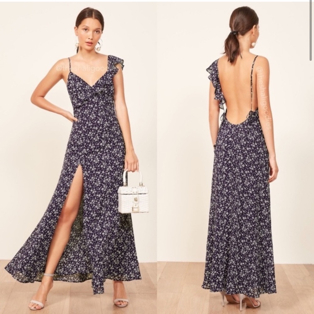 Reformation Trista Dress sz S NWT maxi